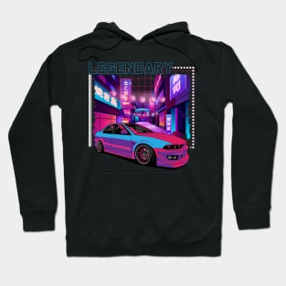 JDM Legend Cool Retro Gaming Racecar Tuning Car Lover Hoodie